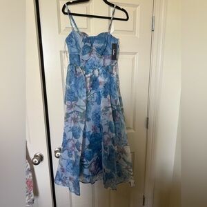 Lululemon Athletica Blue Floral Kids Dress